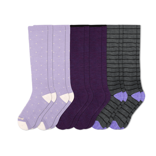 6 Pack - Women's Compression Socks