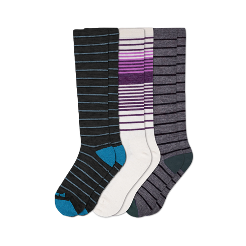 3 Pack - Women's Compression Socks