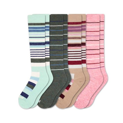 4 Pack - Women's Compression Socks