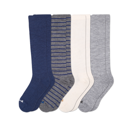 4 Pack - Men's Compression Socks