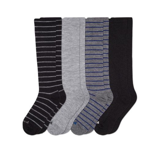 4 Pack - Men's Compression Socks