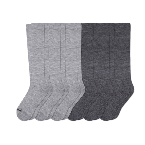 6 Pack - Men's Compression Socks