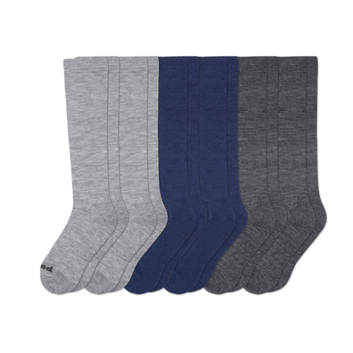 6 Pack - Men's Compression Socks