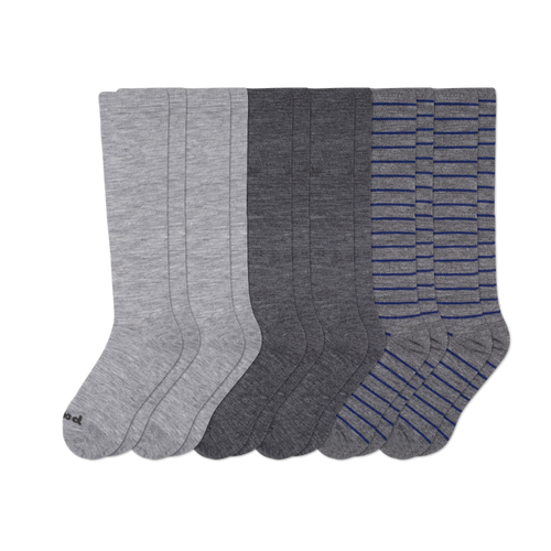 6 Pack - Men's Compression Socks