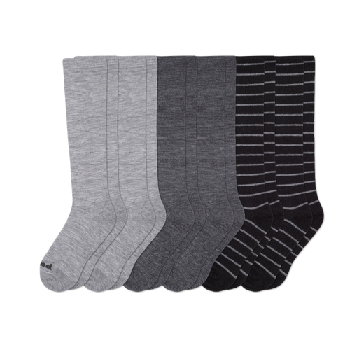 6 Pack - Men's Compression Socks