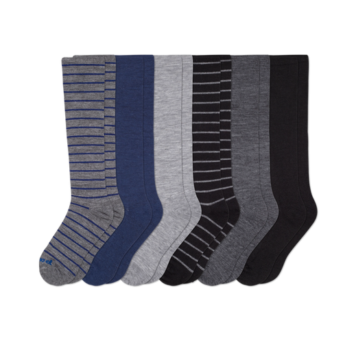 6 Pack - Men's Compression Socks