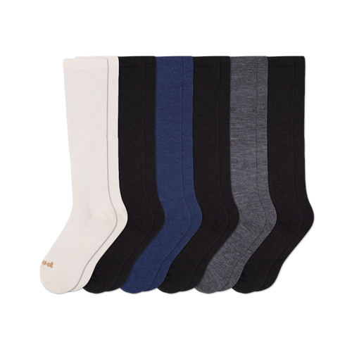 6 Pack - Men's Compression Socks