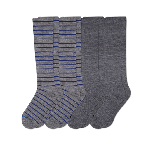 4 Pack - Men's Compression Socks