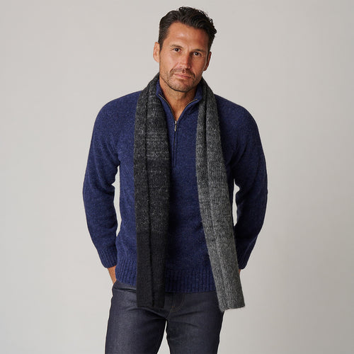Men's Ombre Stripe Scarf
