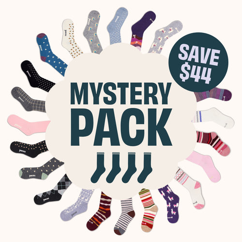 4 Pack - Women's Crew Pacas Socks