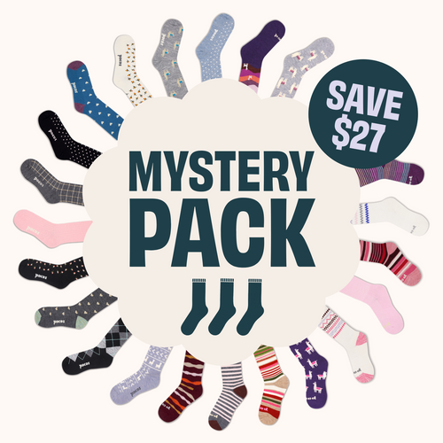 3 Pack - Women's Crew Pacas Socks