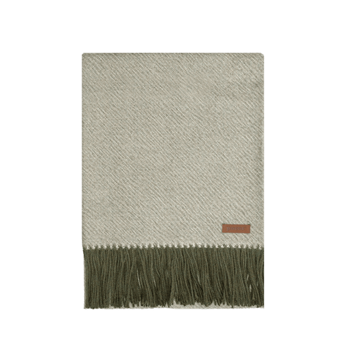 Two-Tone Throw Blanket