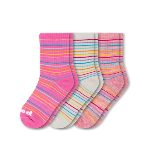 3 Pack - Kids' Crew Pacas Socks