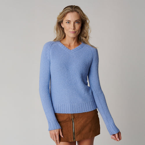 Women's V Neck Sweater