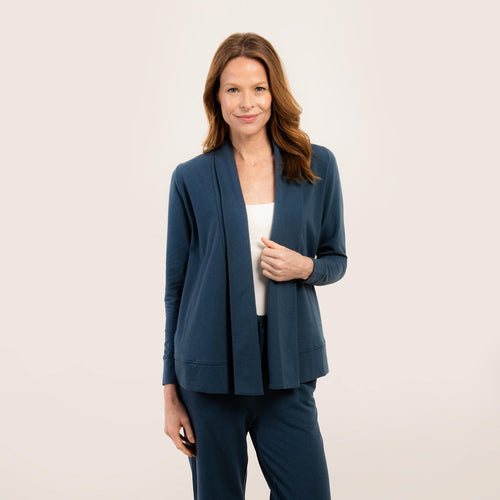 Women's Pimalpaca Open Front Lounge Cardigan