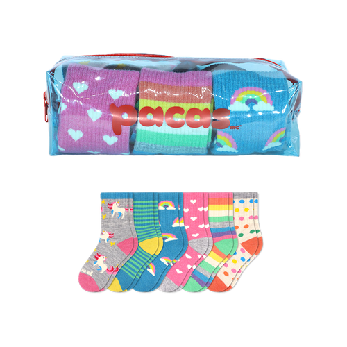 6 Pack - Kids' Crew Pacas Socks