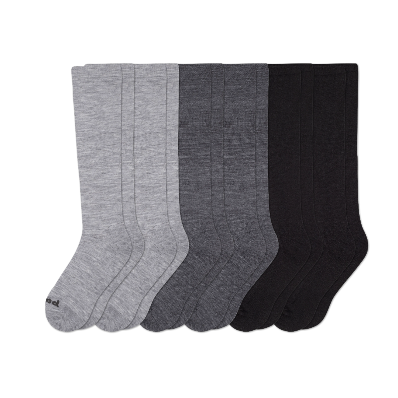 6 Pack - Men's Compression Socks