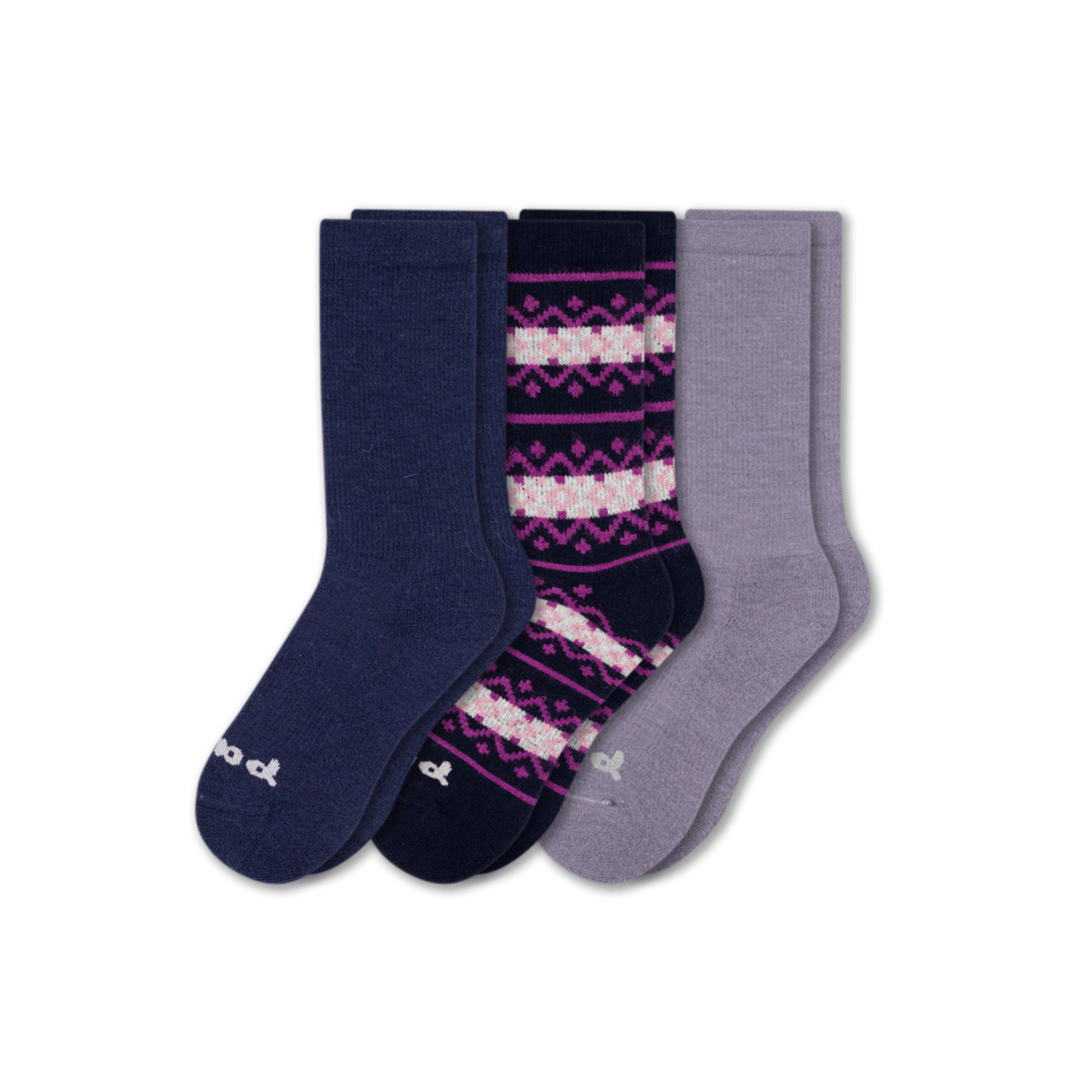 Pacas™ Inc. | Pacas Women’s Crew Socks With Alpaca Wool - 3 Pack