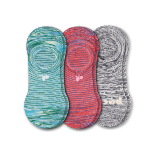 3 Pack - Women's No Show Socks