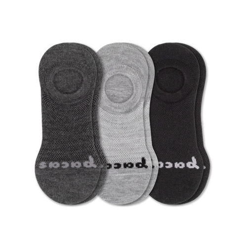 3 Pack - Women's No Show Socks