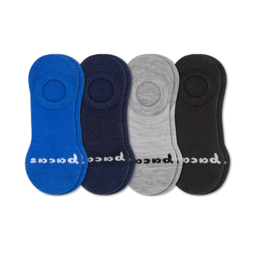 4 Pack - Women's No Show Socks