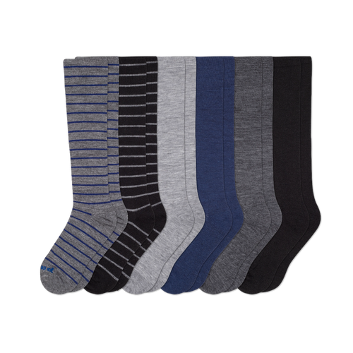 6 Pack - Men's Compression Socks