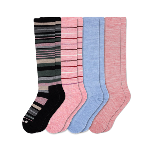 4 Pack - Women's Compression Socks