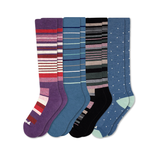 4 Pack - Women's Compression Socks