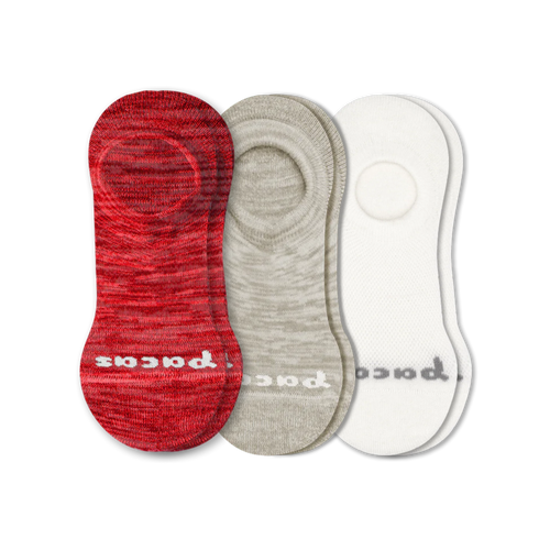 3 Pack - Women's No Show Socks