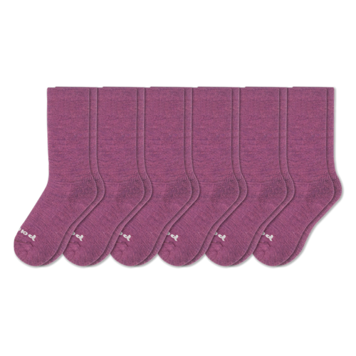 6 Pack - Women's Crew Pacas Socks