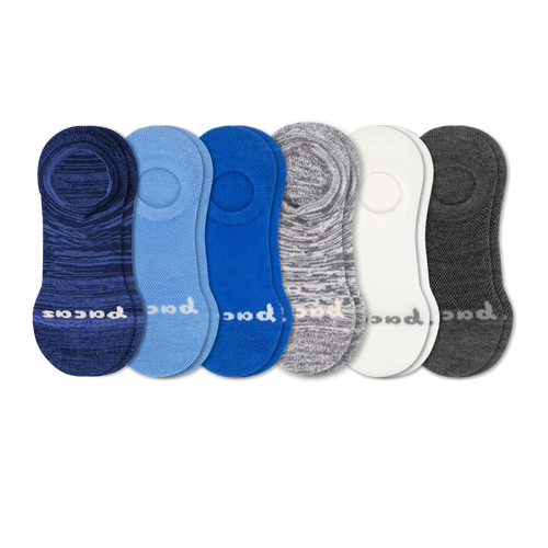 6 Pack - Women's No Show Socks