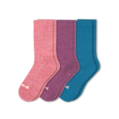 3 Pack - Women's Crew Pacas Socks