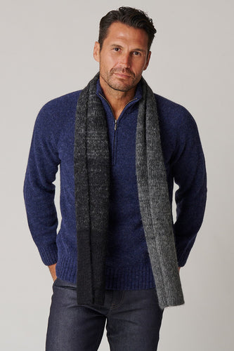 Men's Ombre Stripe Scarf