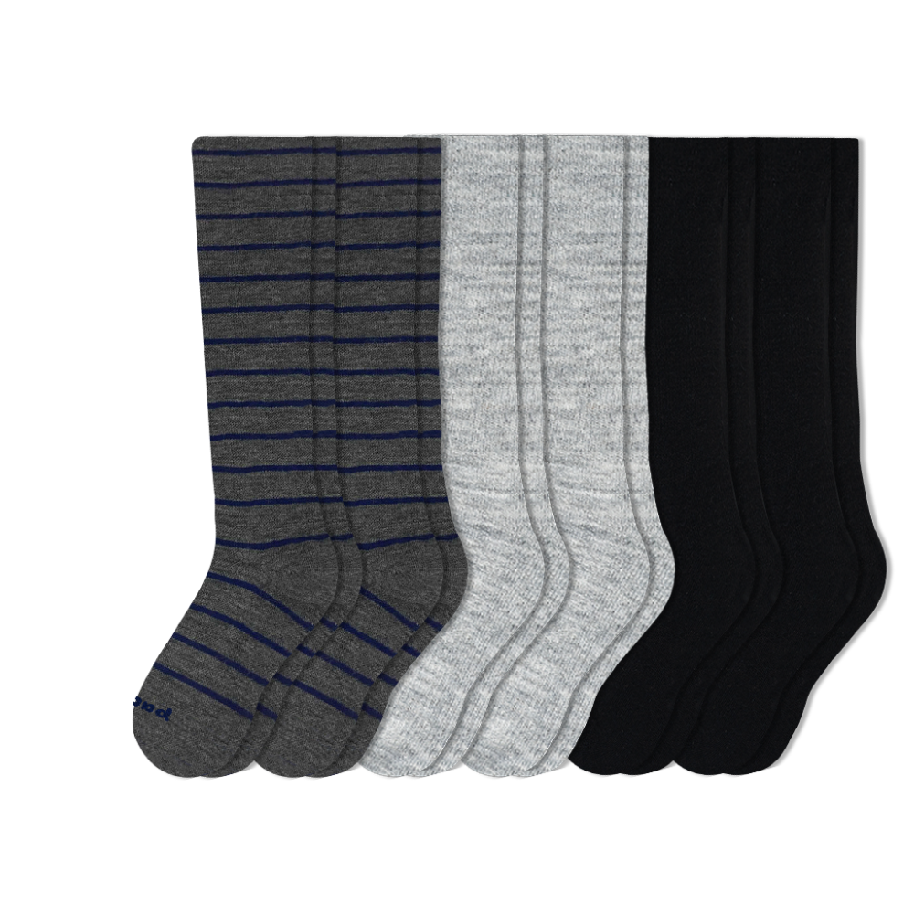6 Pack - Men's Compression Socks