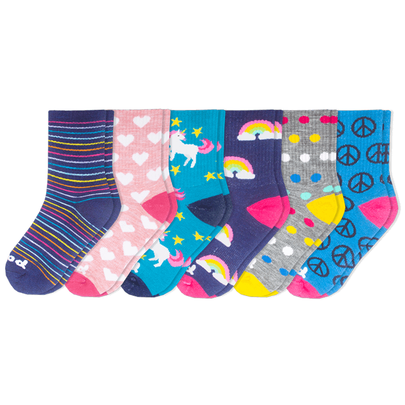 3 Pack - Women's Crew Pacas Socks